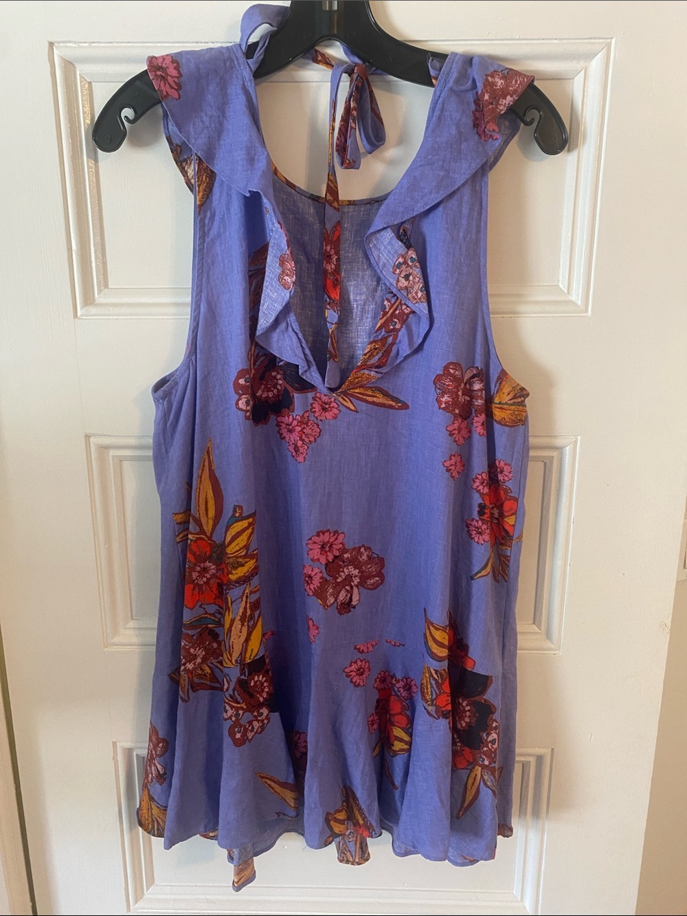 Maeve Lavender Floral Tie-Back Sundress - Picture 2 of 2